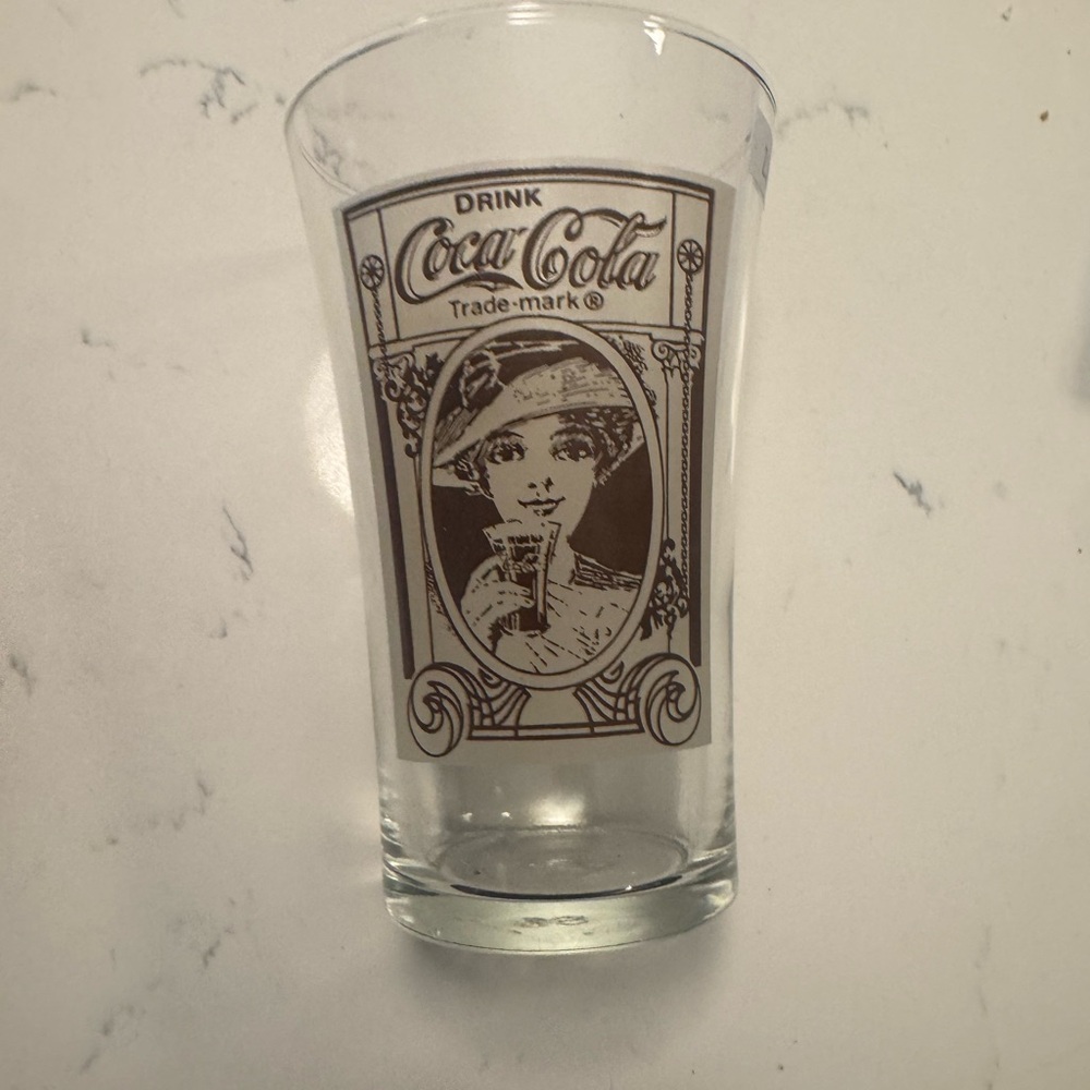 Vintage Kroger 100th Anniversary Coca Cola Glass 1983 16 Oz